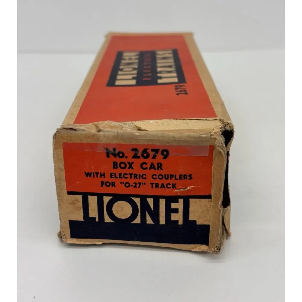 Lionel Prewar O 2679 Baby Ruth Candy Box Car w/ Original Box